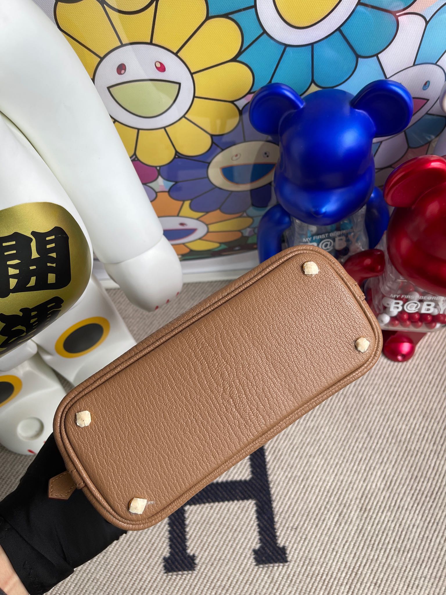 에르메스 미니 볼리드백 에토프 금장